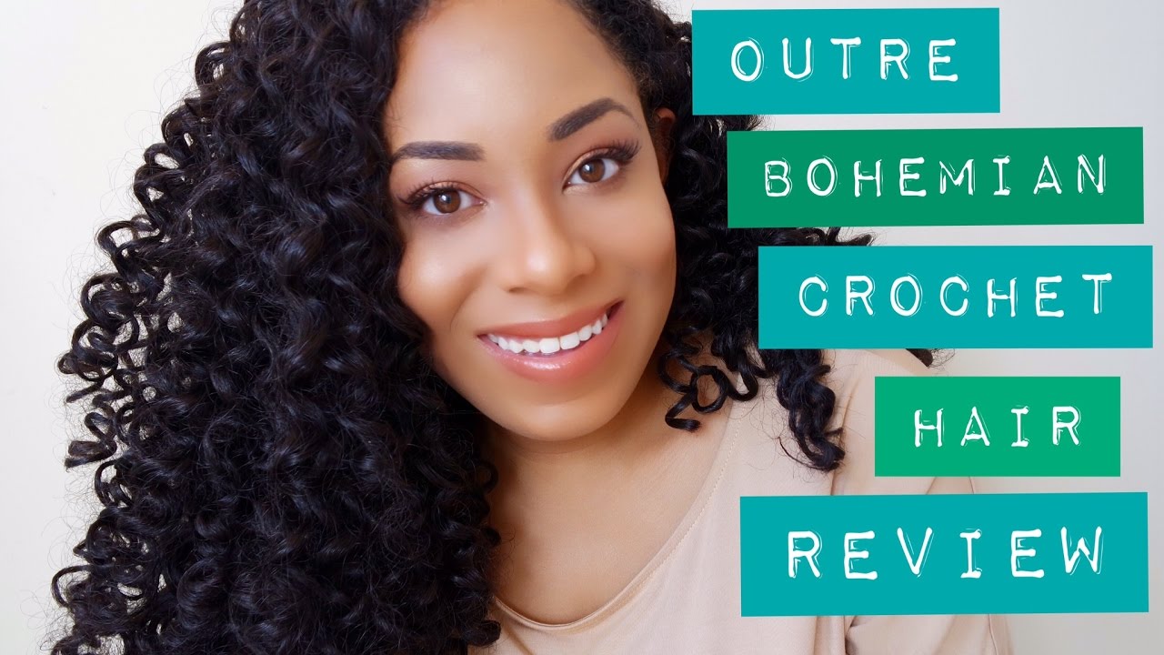 Outre Bohemian Curl Crochet Hair Review (Comparison to Freetress Go Go Curl)| Lia Lavon