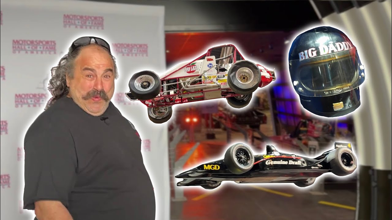 Visiting Motorsports Hall Of Fame With Wildman