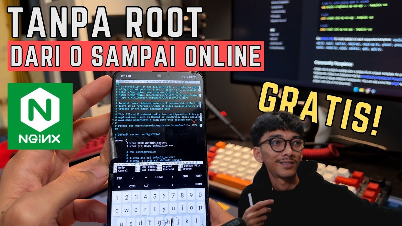 Tutorial ANDROID Jadi WEB SERVER ✅ 🤡