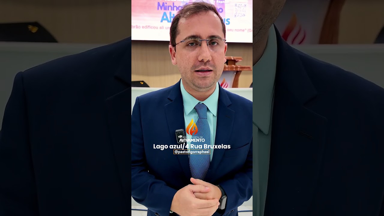 Sede Araguaína-TO. Hoje sexta-feira com o Pastor Igor Raphael.