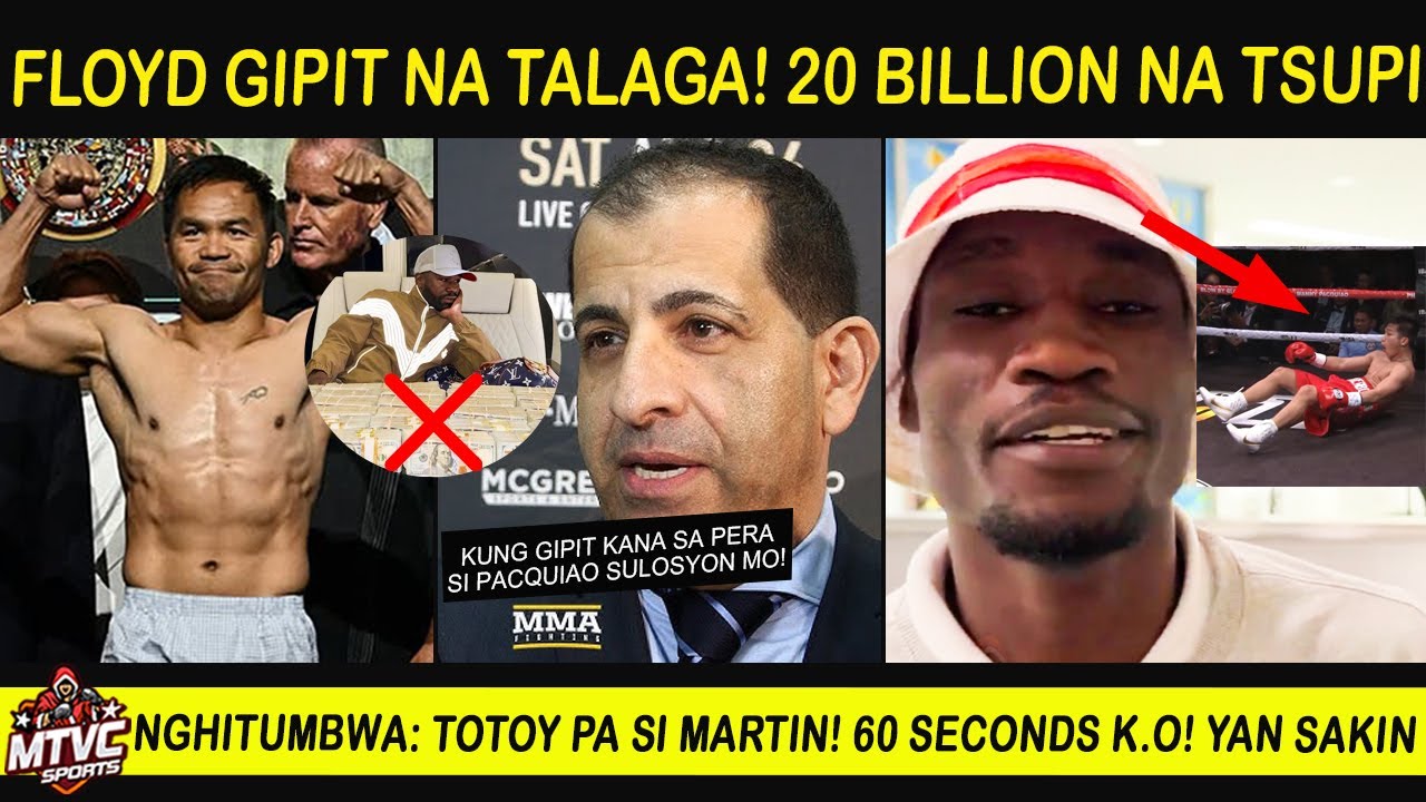 FLOYD Gipit na Gipit 20 Billion na Tsupi! Solusyon si PACQUIAO | Martin Pinahiya