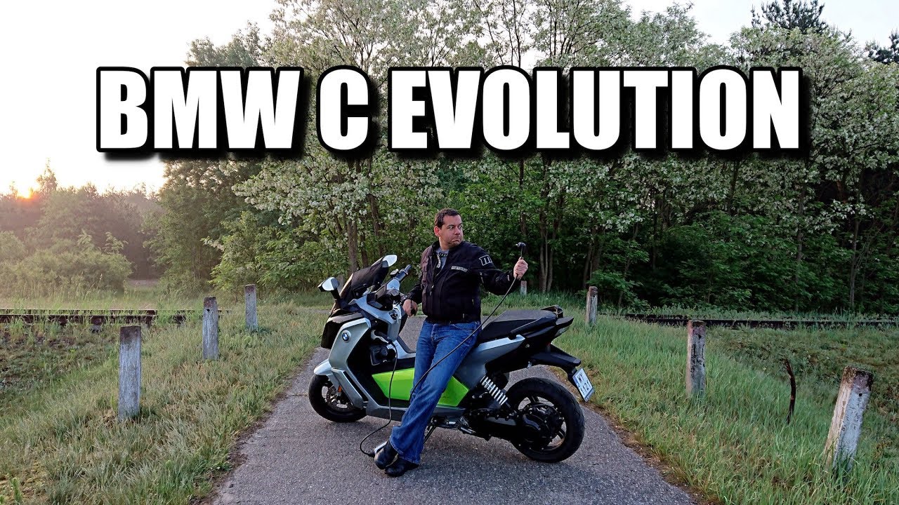 BMW C Evolution Electric Scooter (ENG)  - Test Drive and Review