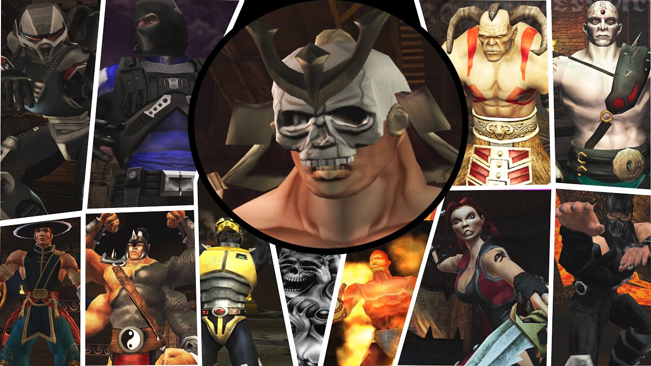 MORTAL KOMBAT ALL ''TRANSITIONS AND TRAPS'' on [SHAO KAHN] Deception And Armageddon