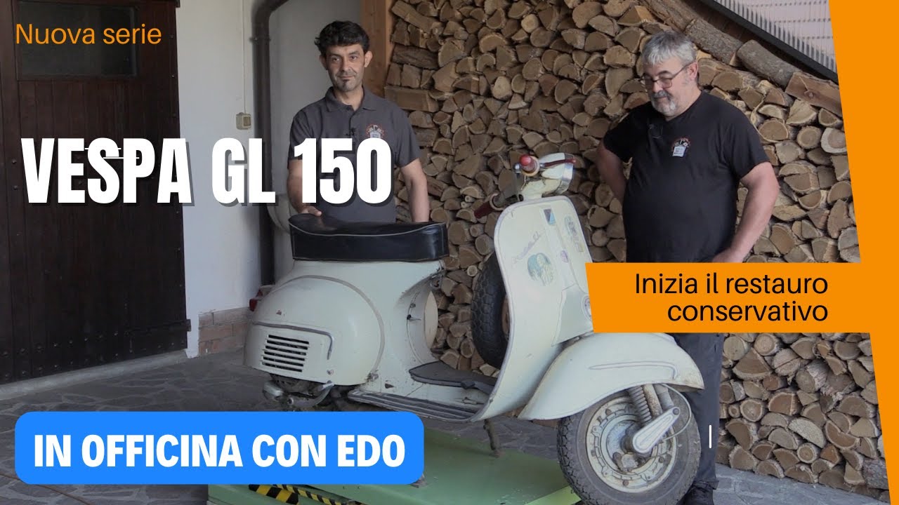 Vespa GL 150 - restauro conservativo