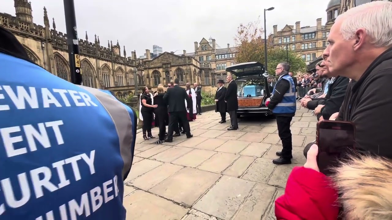 #RICKY HUTTON‘S FUNERAL THE PEOPLE’S CHAMP ￼