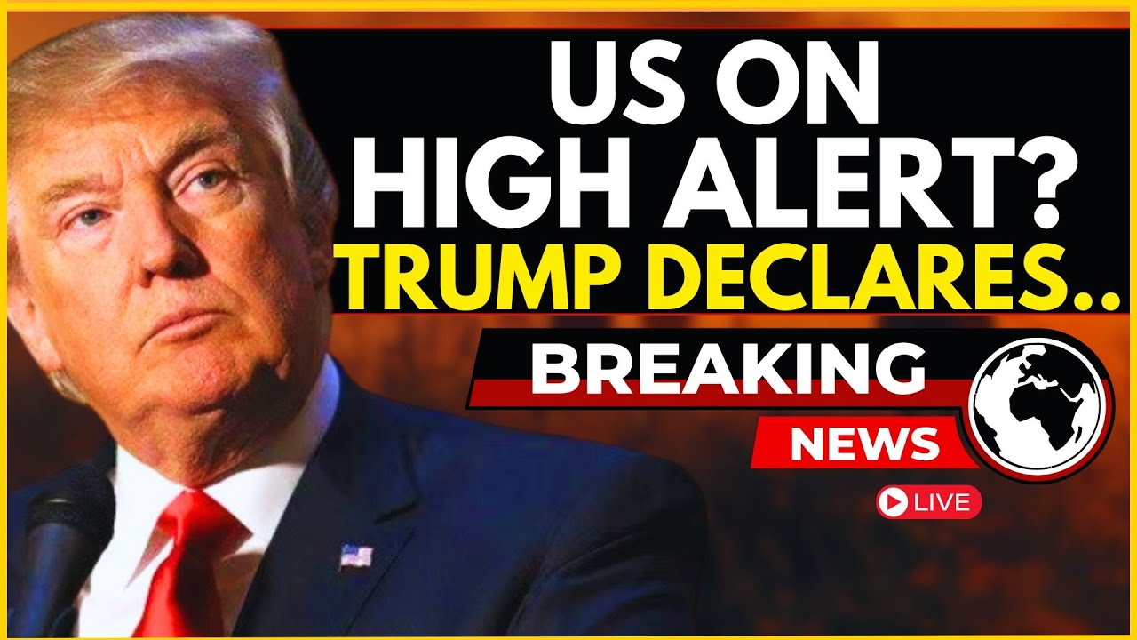 Donald Trump LIVE: Urgent Declaration Sends Shockwaves Through US Political Landscape