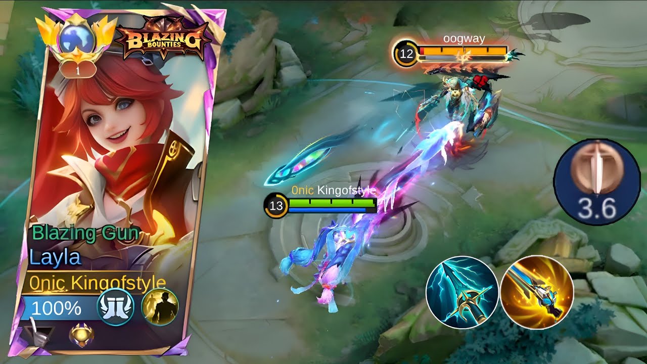 LAYLA BEST 1 HIT BUILD 2026!! (100% BROKEN) - MLBB
