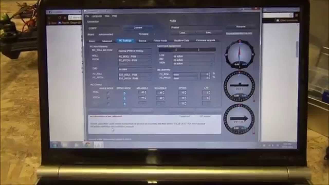 Brushless Gimbal Controller setup