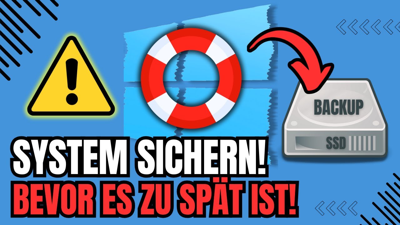 Windows 11 retten: Notfall-Backup🆘💾 mit Bordmitteln erstellen!
