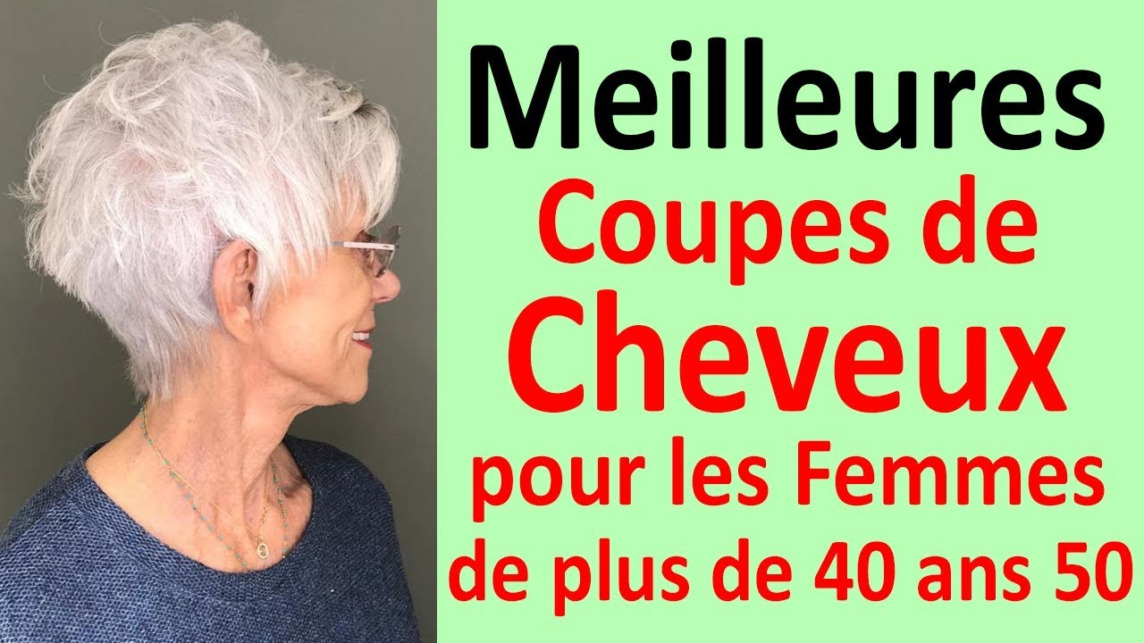 COUPES De Cheveux COURTES 2020! Pour Les Femmes &acirc;g&eacute;es de 40 50 60 ans et plus