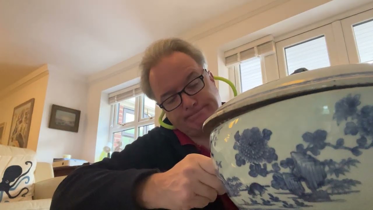 CRASH COURSE  on Chinese Pottery  , hand painted VERSUS transfer , decorative items VERSUS tableware