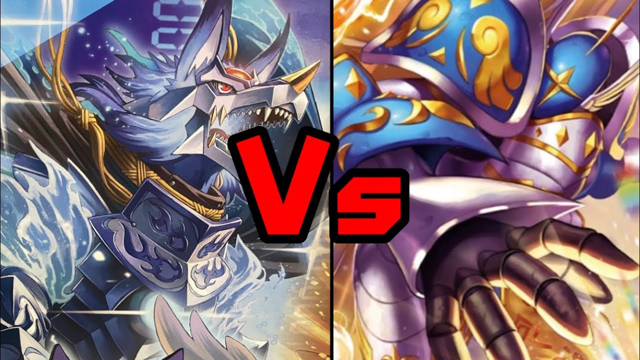 [DTCG]Digimon card game BT14 Format Fenriloogamon Vs Seraphimon