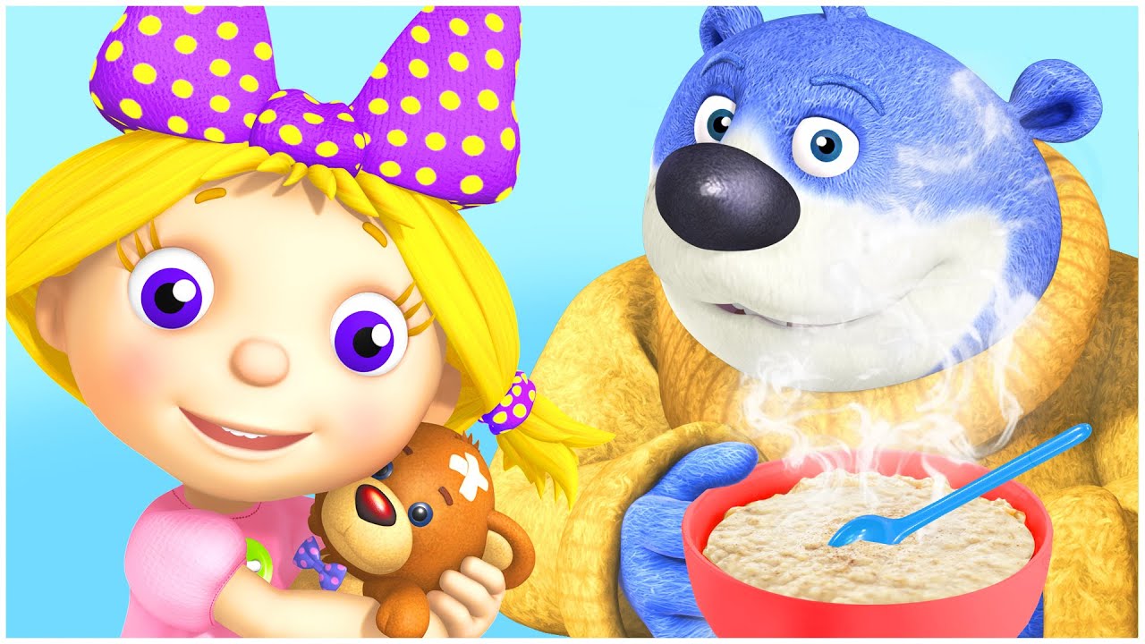 🐻🐻🐻🐻 FAIRY TALES FOR KIDS | Story of Holly and the Four Bears | Everything's Rosie