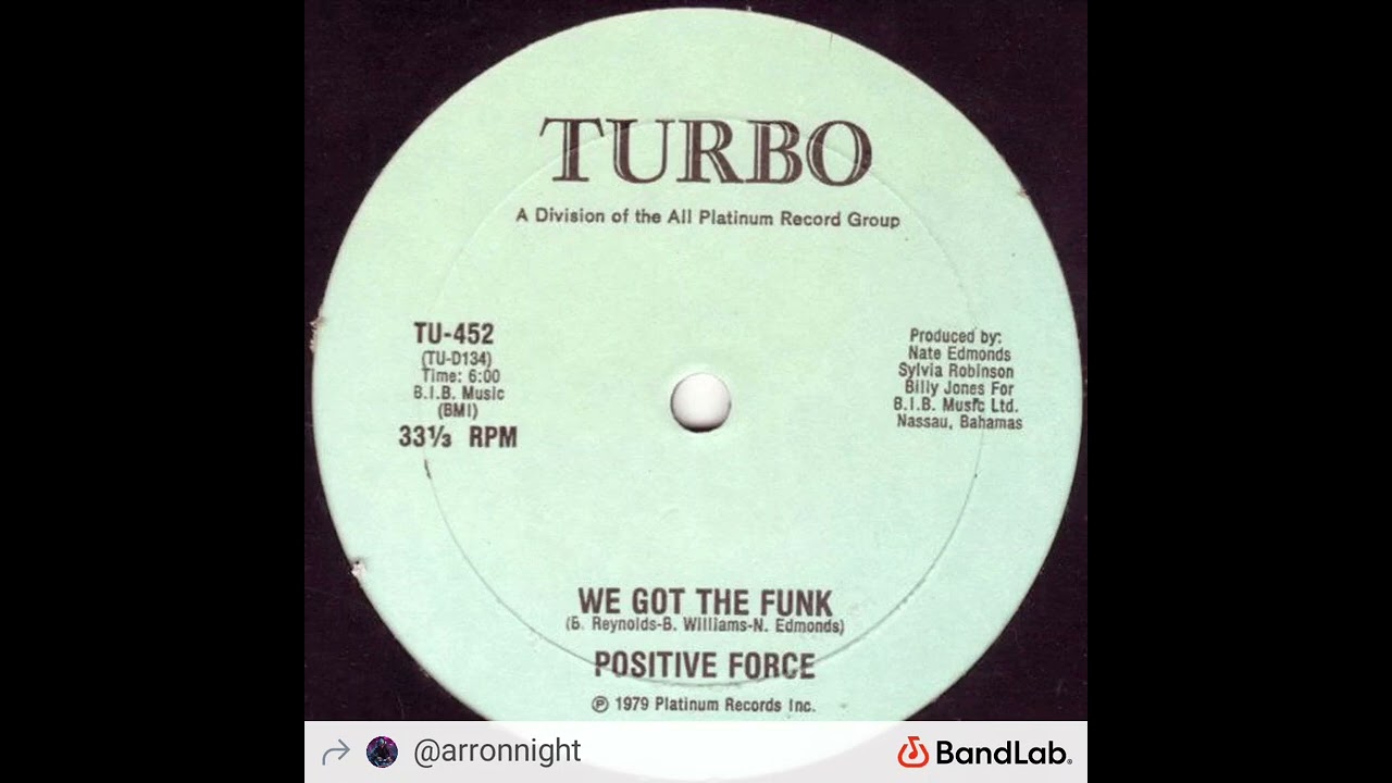 Positive Force - We Got The Funk (Instrumental)