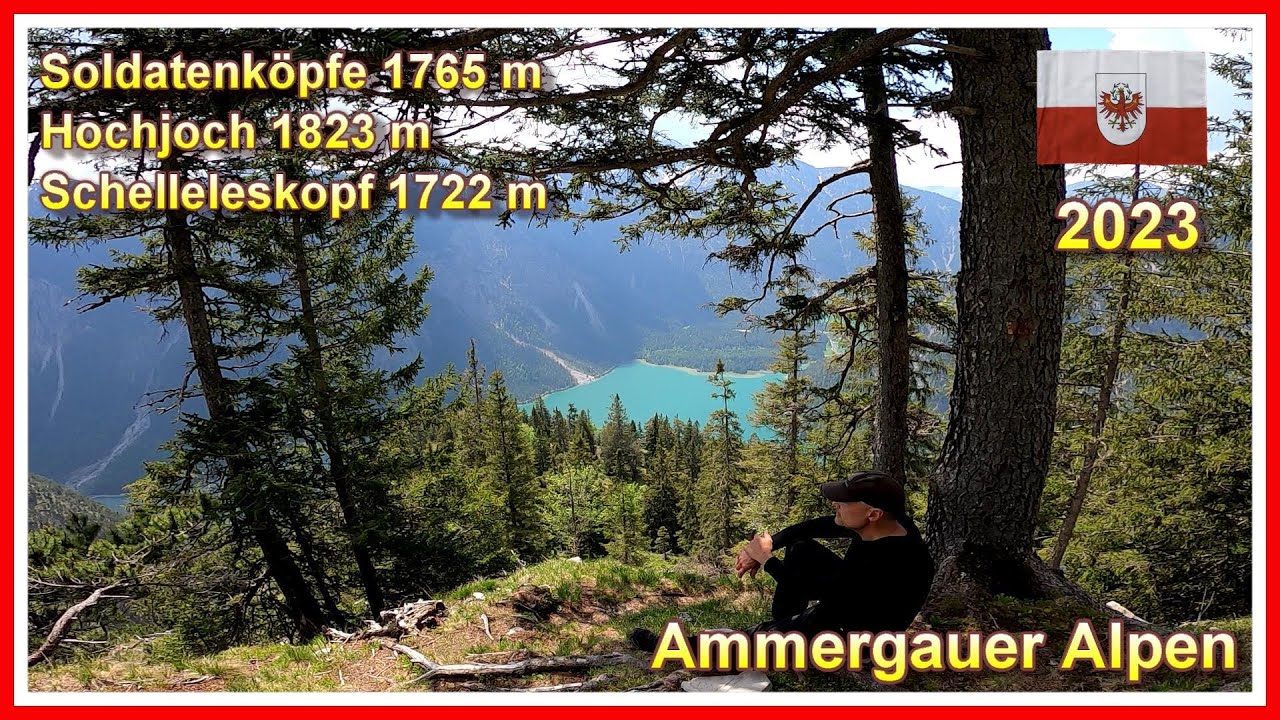 Einsam auf vergessenen Pfaden hoch über dem Plansee | Ammergauer Alpen 2023 | 4K |