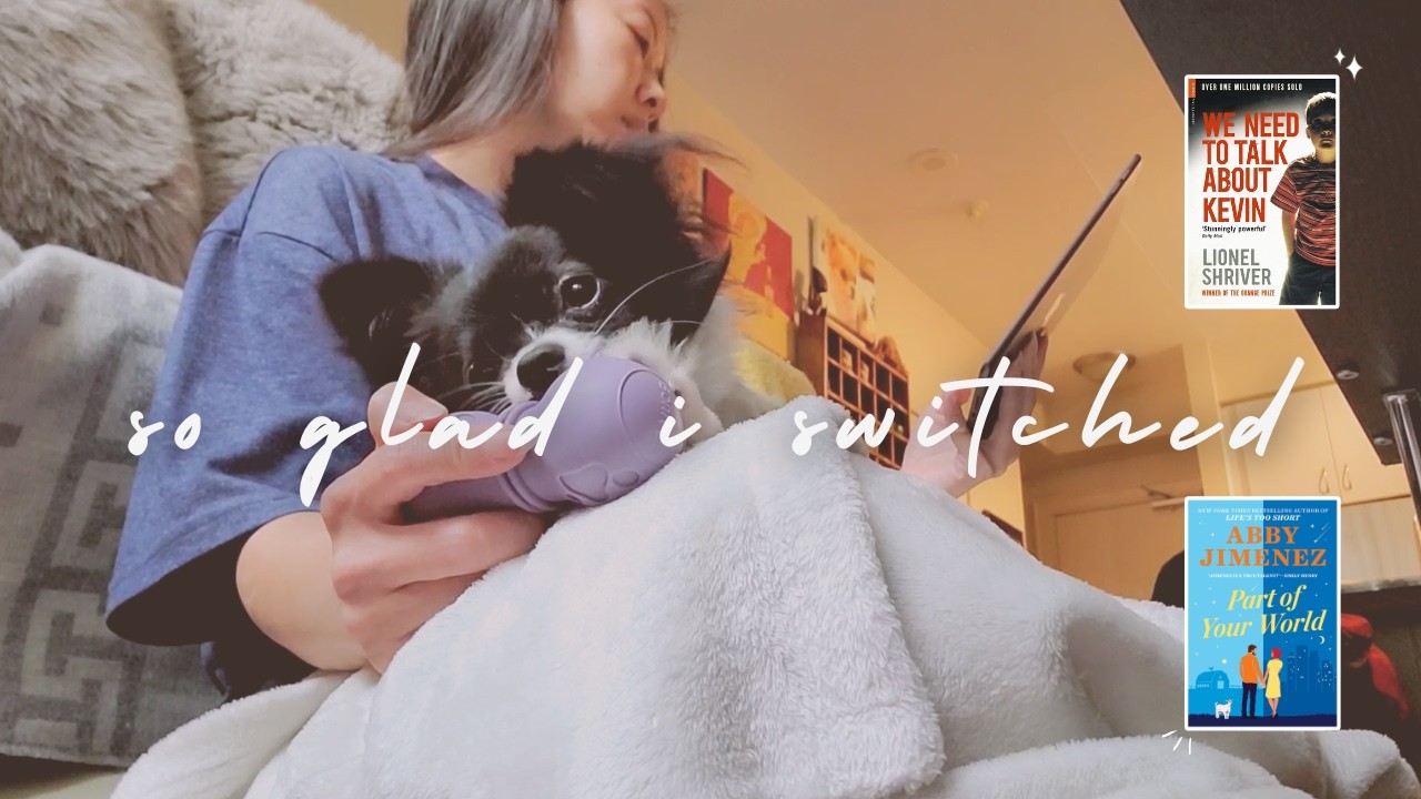 Reading Vlog 📚 | Not the Week I Expected (Books & Puppy Life)
