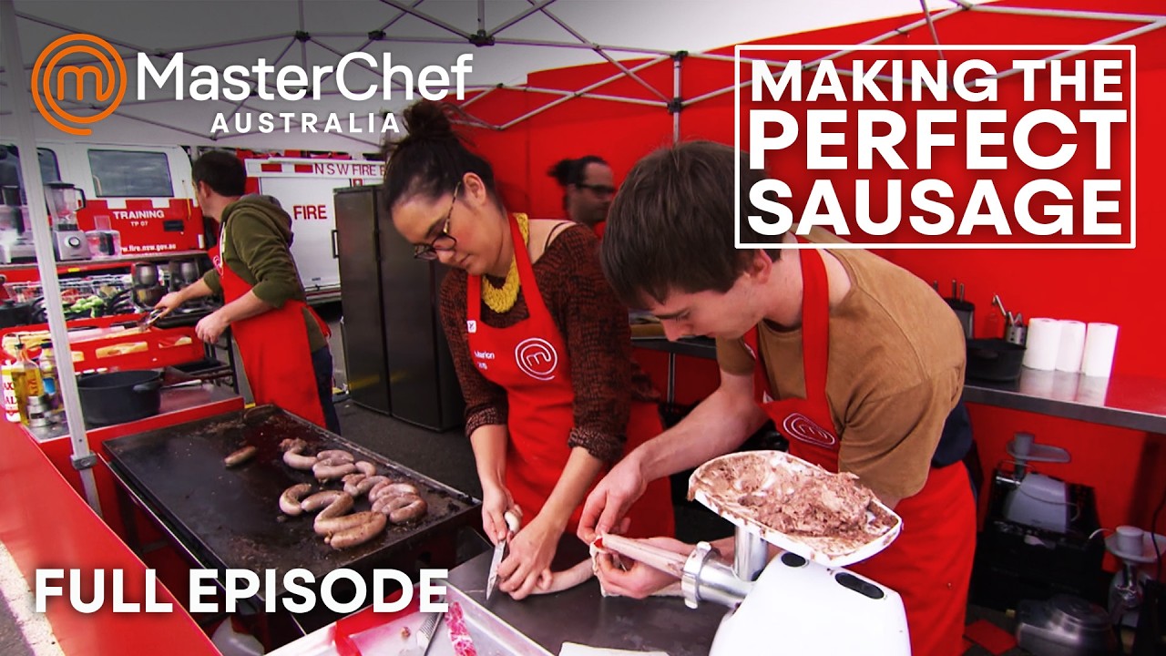 100 Sausage Sizzles in MasterChef Australia All Stars | S01 E03 | Full Episode | MasterChef World
