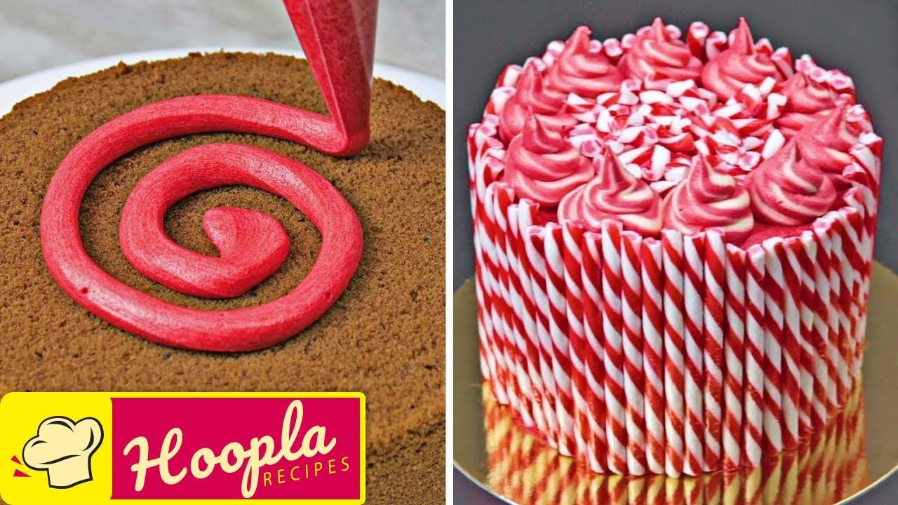 DIY Quick and Easy Recipes: Fun Food | Cooking | Christmas Dessert Recipes | Peppermint Cake
