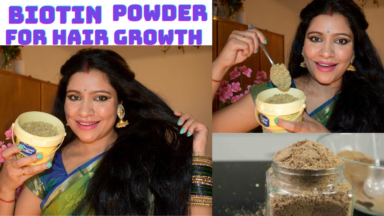 Make Biotin Powder at Home For Strong ,Long,Strong,Healthy Hair and to stop Hair Loss/BiotinPowder