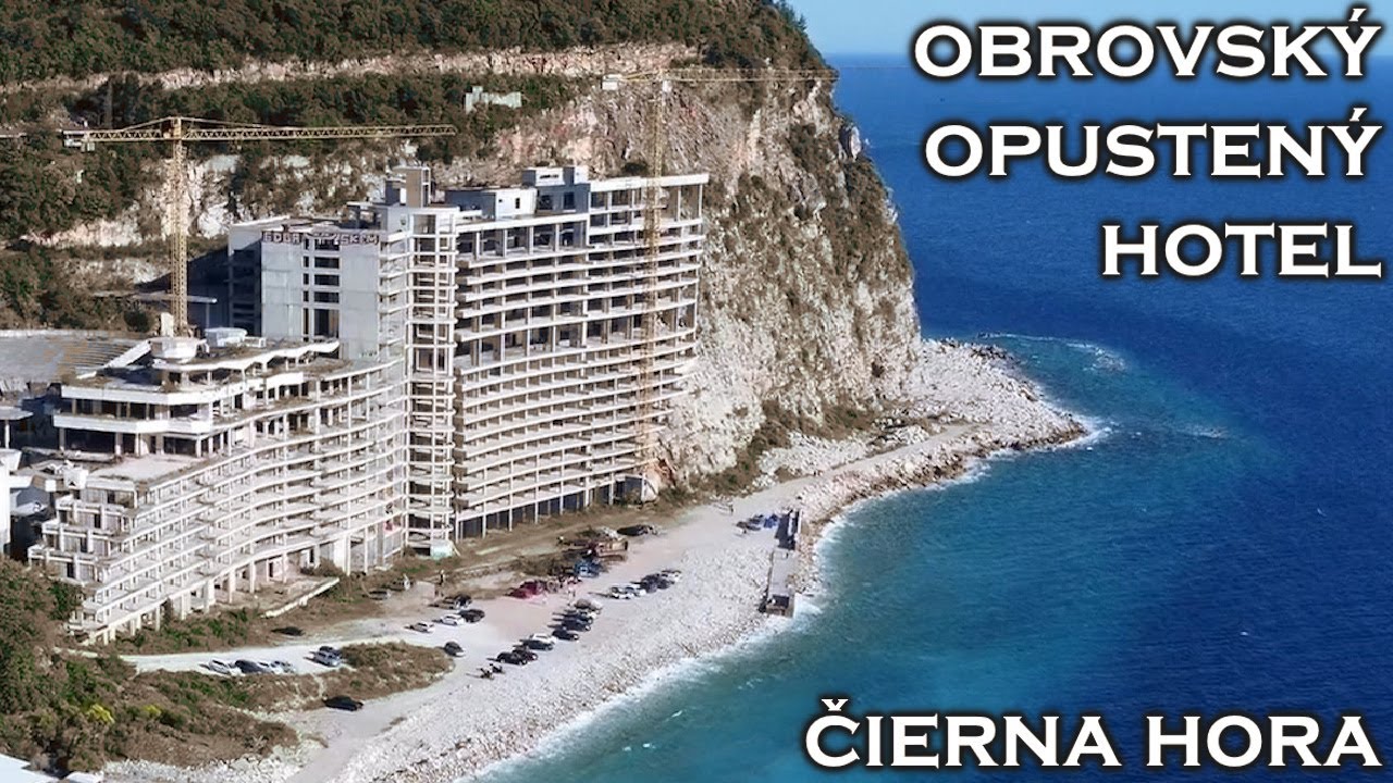 Obrovský Opustený Hotel na Jadrane 🌊 Čierna Hora 🌊 Ivan Donoval 🚗 VRAKMANIA 🚗 MEGA URBEX