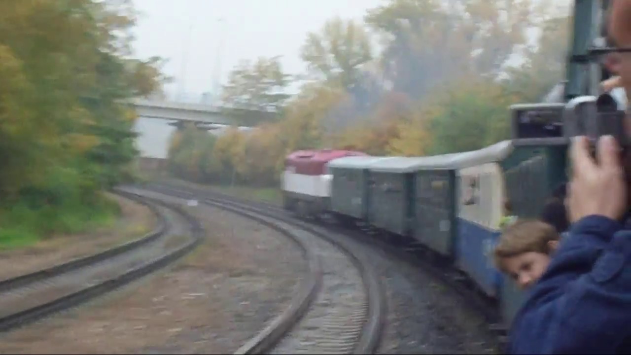 Motorová lokomotiva T478.1001 Bardotka Brno-Hodonín 21. 10. 2017