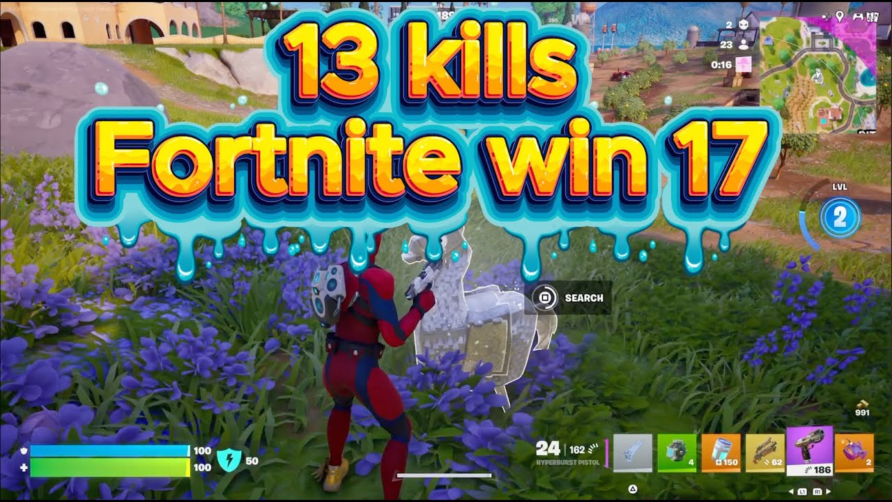 13 kills Fortnie Blitz Royale win 17