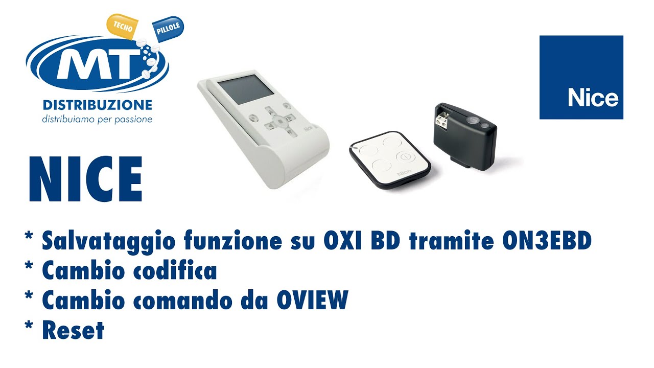 Salvataggio funzione su OXI BD tramite ON3EBD | #12 MT Tecnopillole