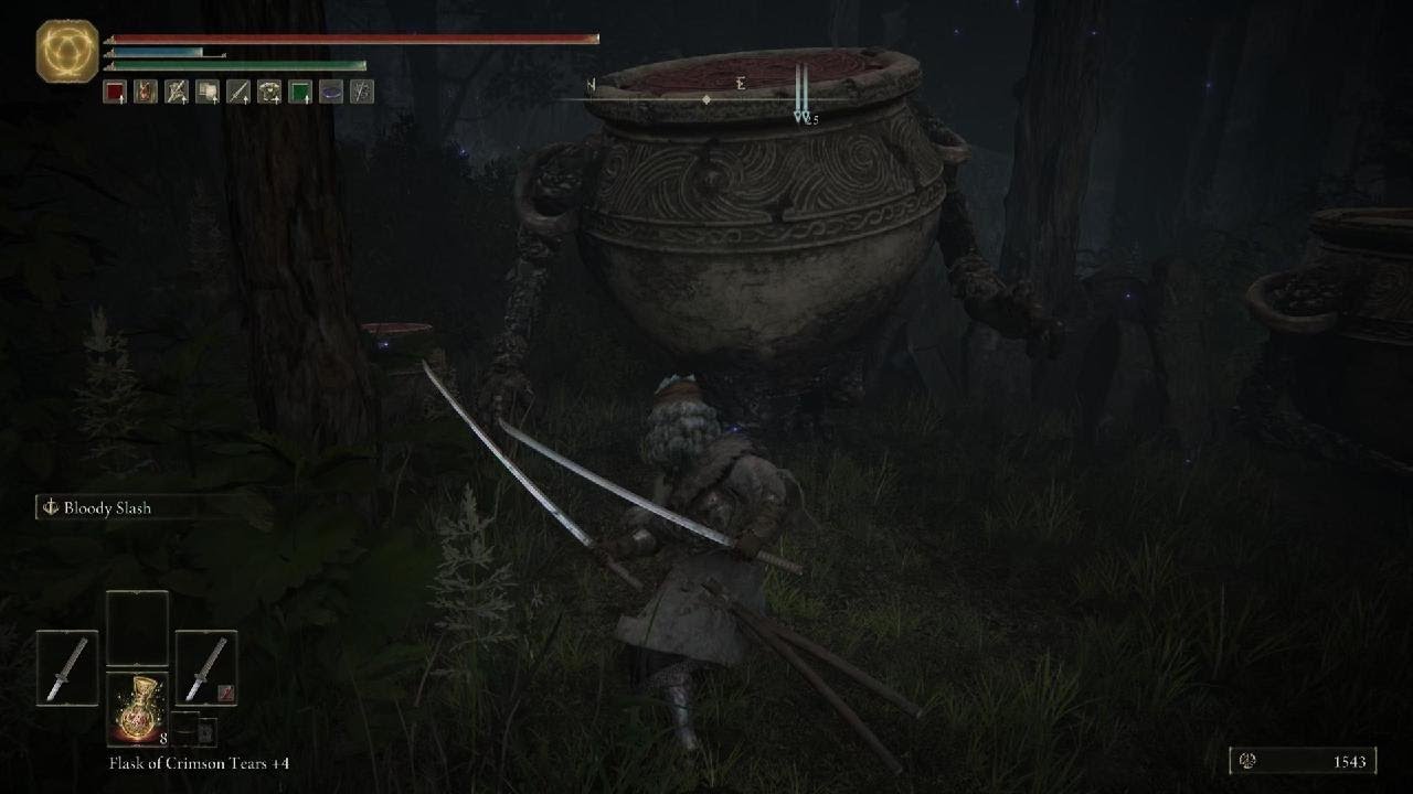 Elden Ring - Blood Blade damage comparison