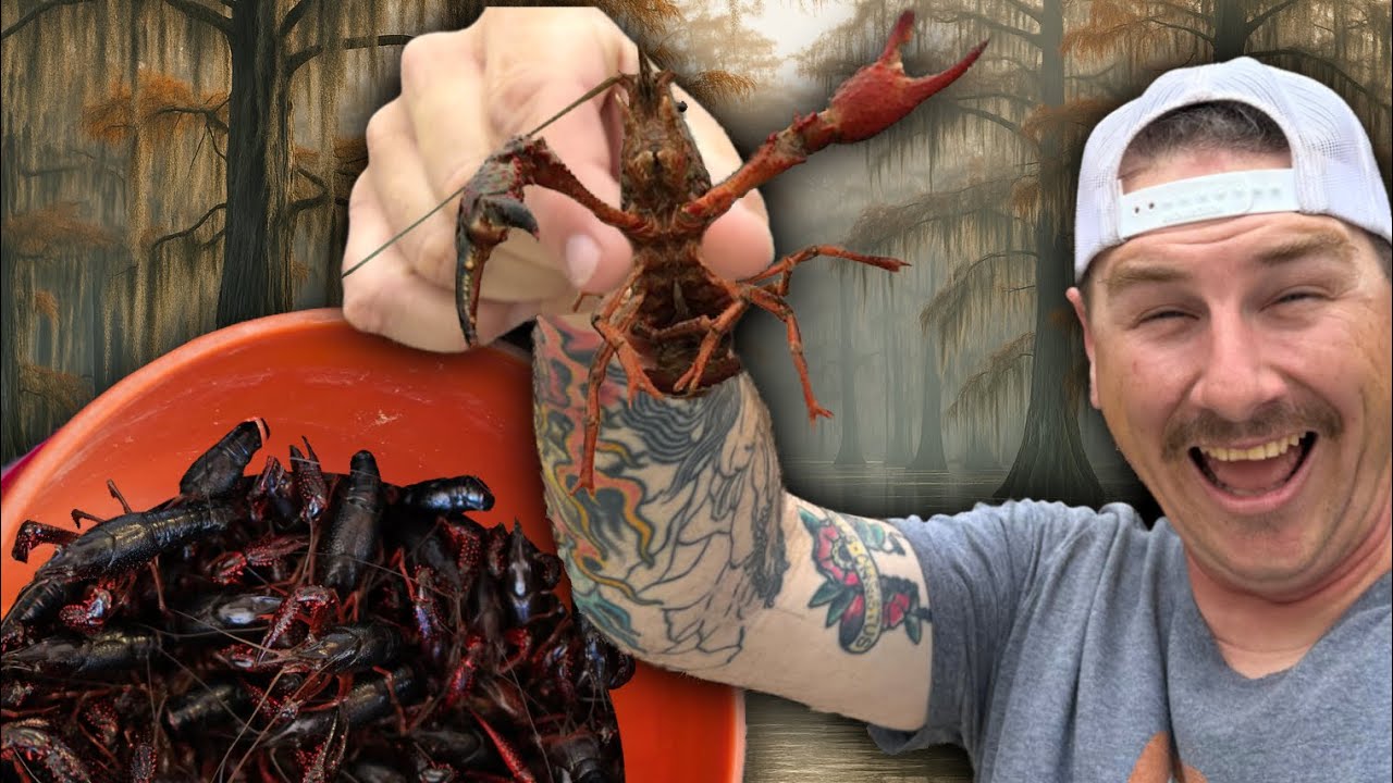 Catching Louisiana Crawfish (and Cooking Them!)
