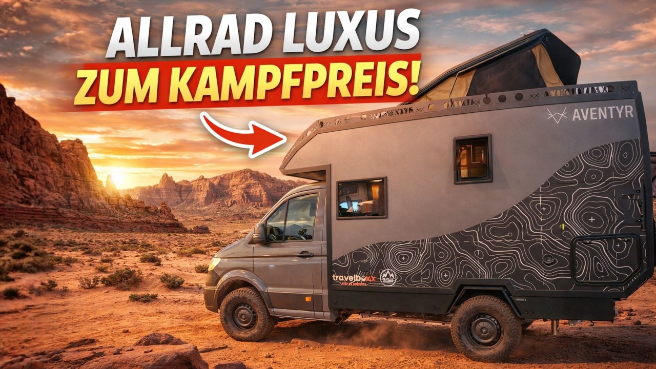 4x4 Luxus-Wohnmobil unter 140.000 &euro; &ndash; der Aventyr macht&rsquo;s m&ouml;glich!