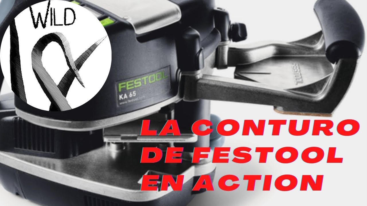 Encollage champs PVC à la Conturo de Festool