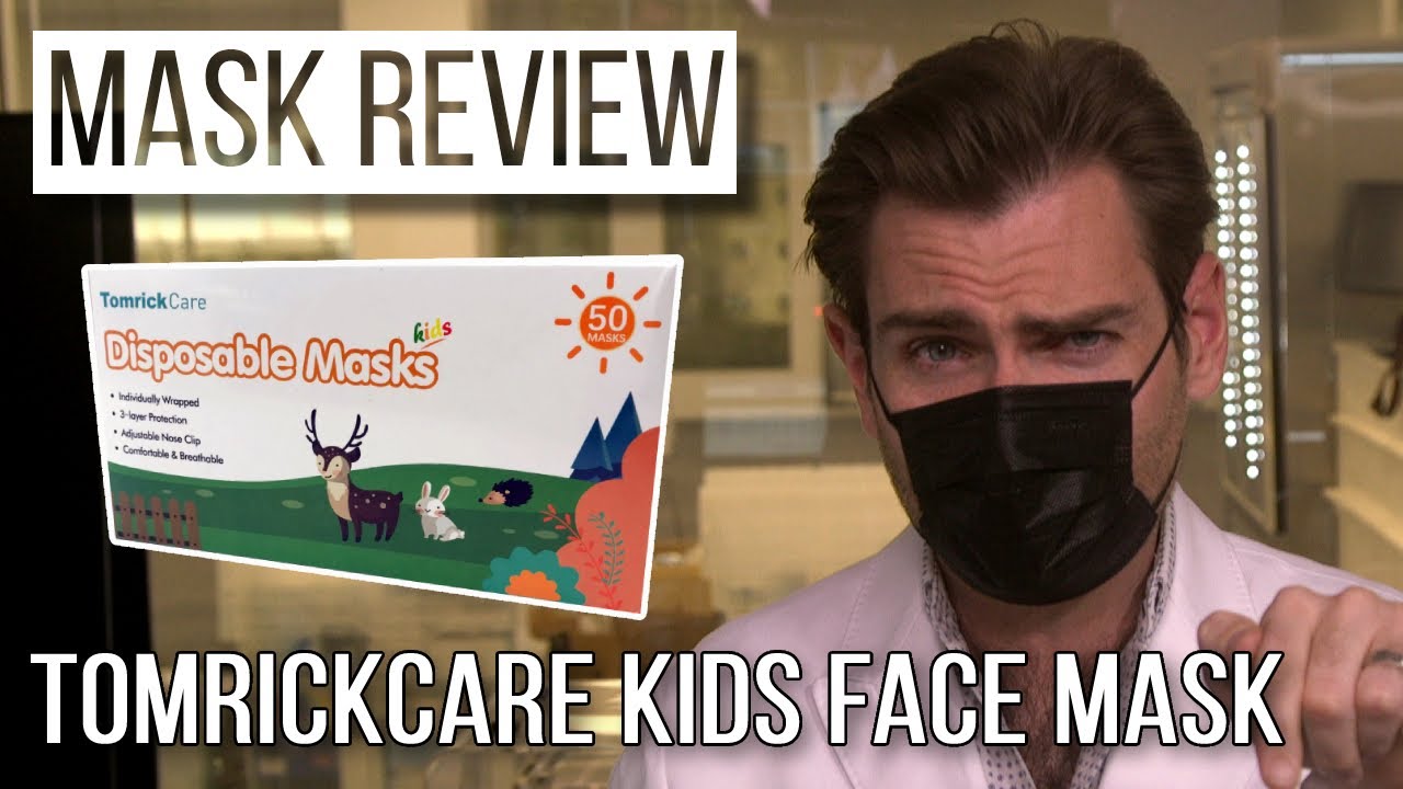 Masks for Woodland Animals - TomrickCare Kids Face Mask Review