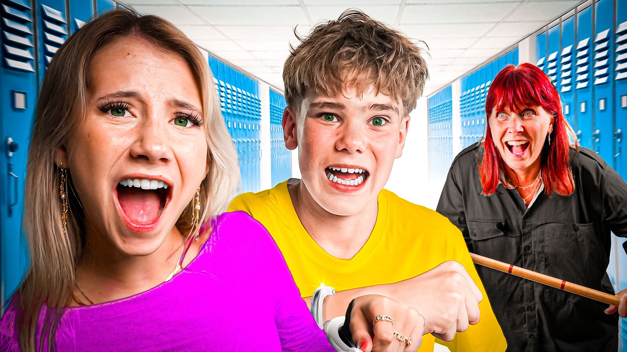 Overlever SKOLE I HÅNDJERN Med Naja Münster!