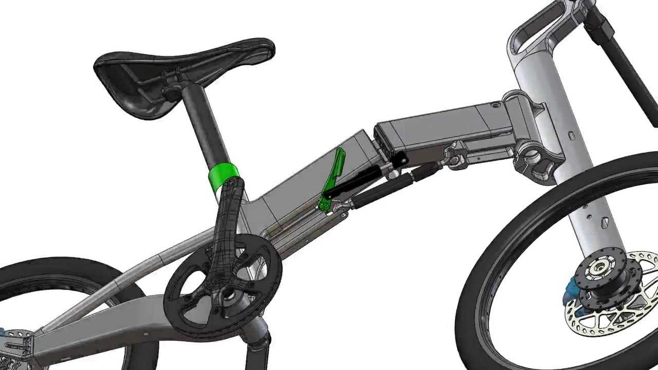 Pacific Cycles Ifmove folding bike animation