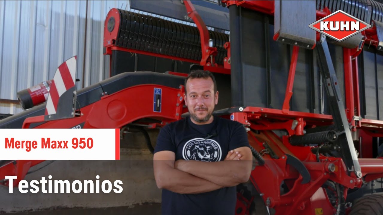 Nuestros clientes hablan: Los Cigarrones Holstein S.L explica su rastrillo de cinta Merge Maxx 950