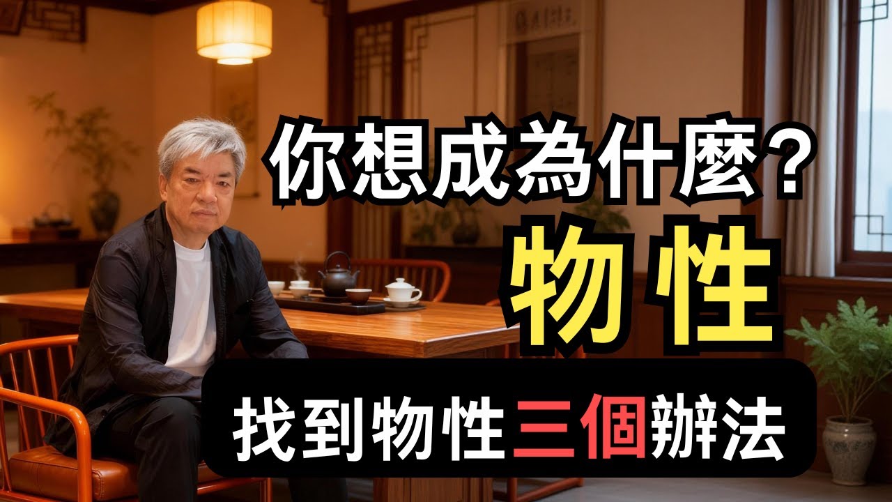 《圓桌派》劉家坤一句話 直指人生本質：如何找到真正屬於你的「物性」？｜HeartMind 心語 Wisdom