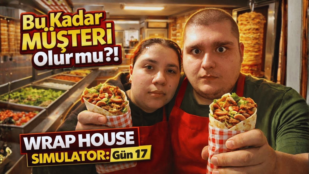 Siparişlere Yetişemedik! | Wrap House Simulator: Gün 17 | Pairest