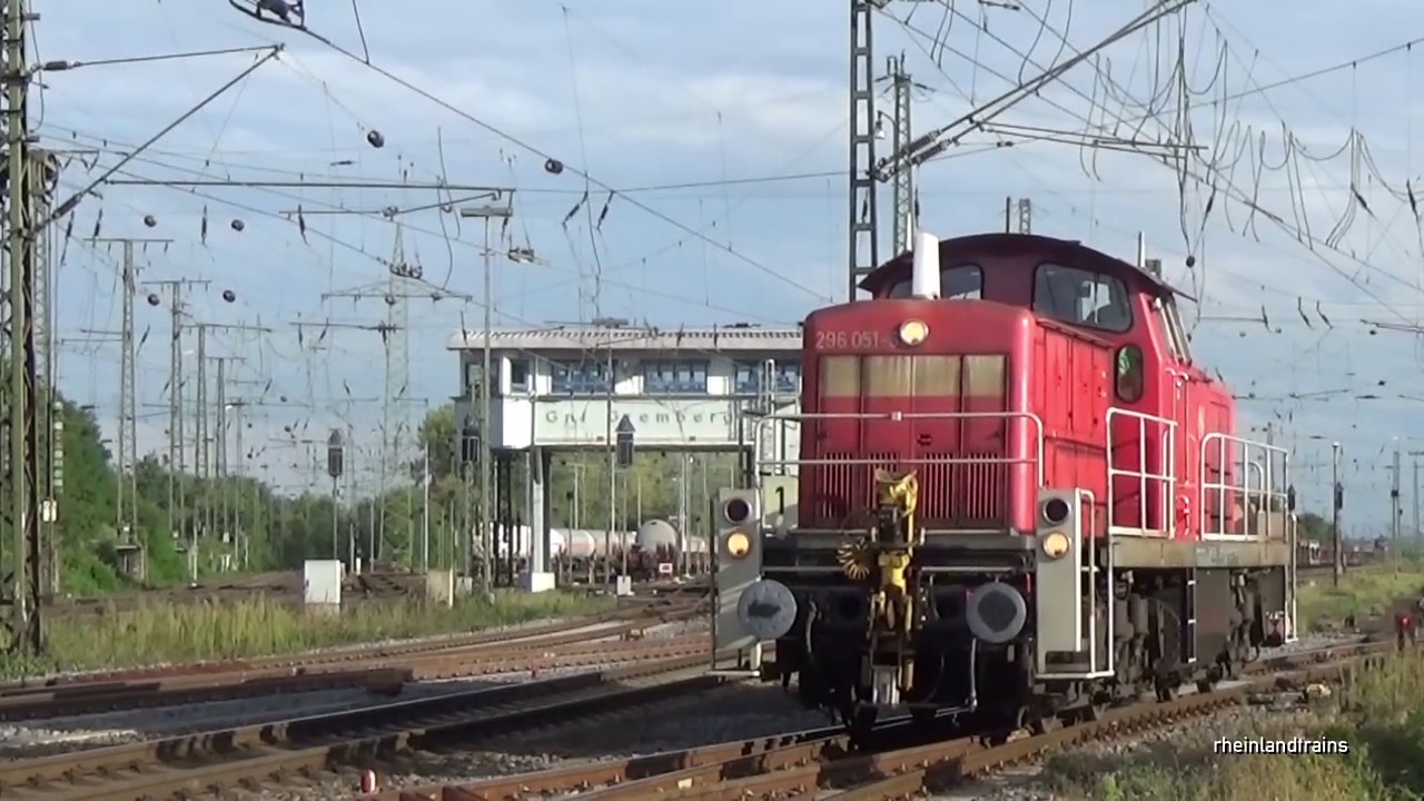 Güterzüge in Köln Gremberg (Oktober 2016)