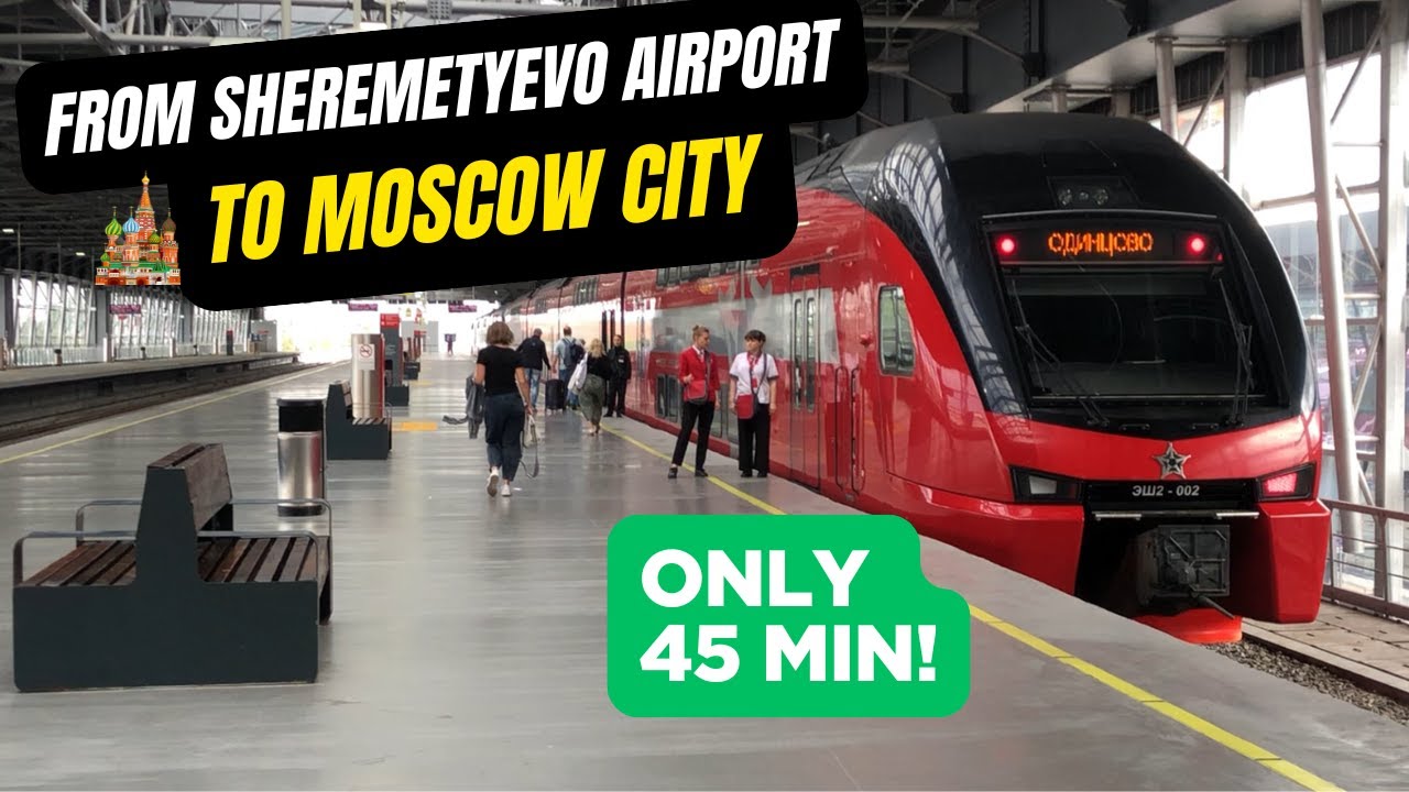 Moscow Sheremetyevo Airport ( SVO) Arrivals & How to find the Aeroexpress Train to Moscow Center