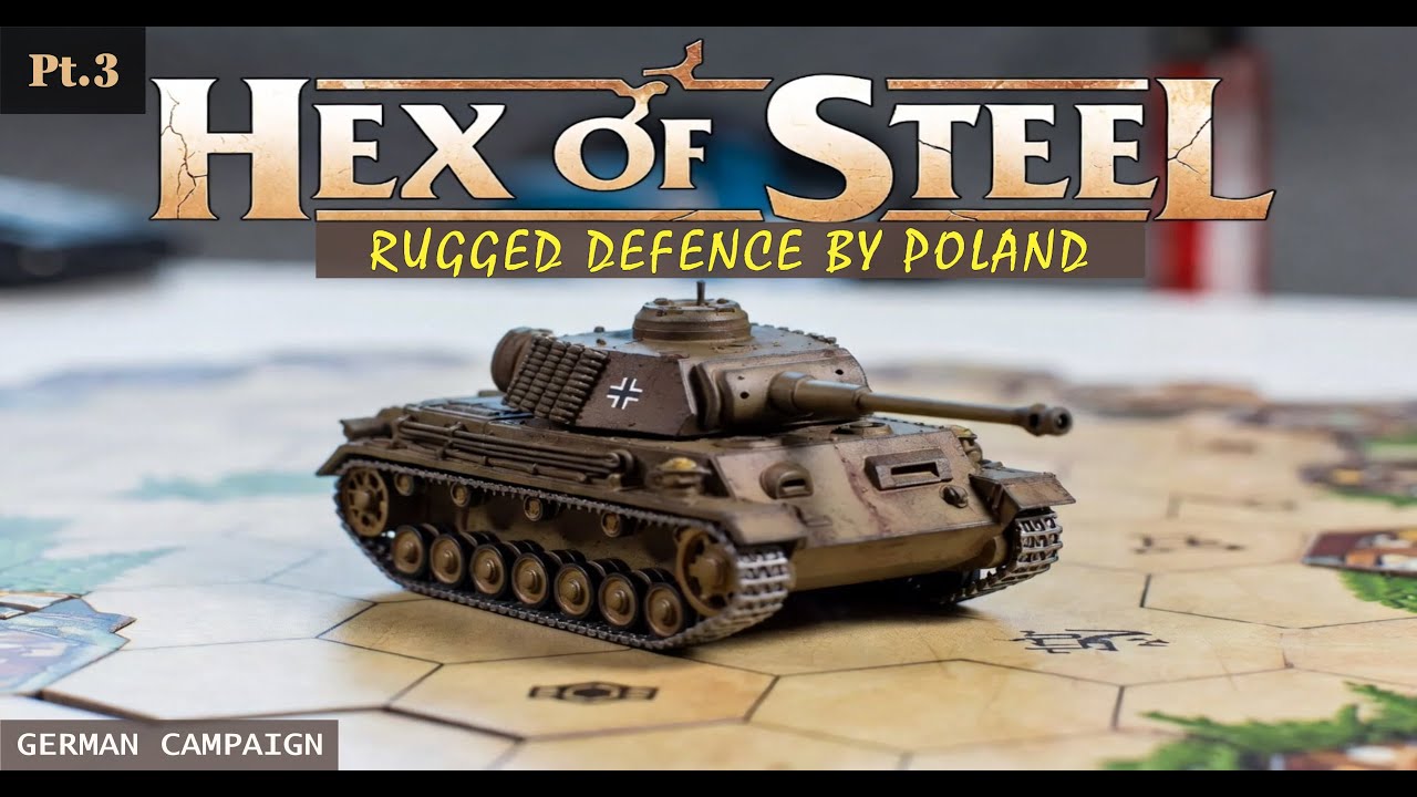 ⛊ Rugged Defence by Poland - Hex of Steel German Campaign Gameplay Pt.3