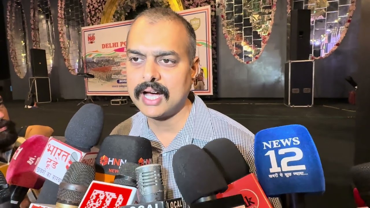 Outer Delhi DCP Sachin Sharma tell about Delhi Police Bada Khana event #delhipolice #totalkhabare 