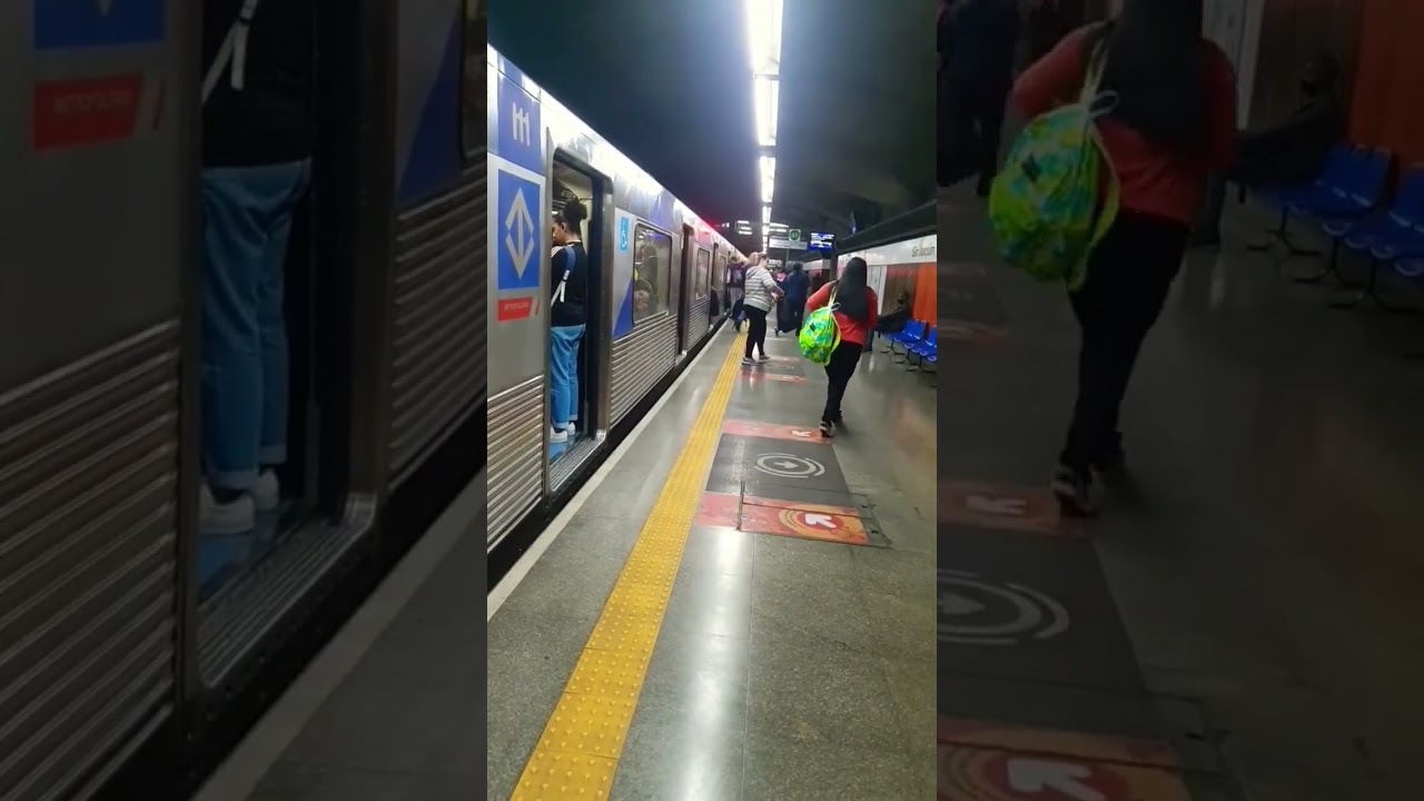 Estação São Joaquim São Paulo linha 1 Azul