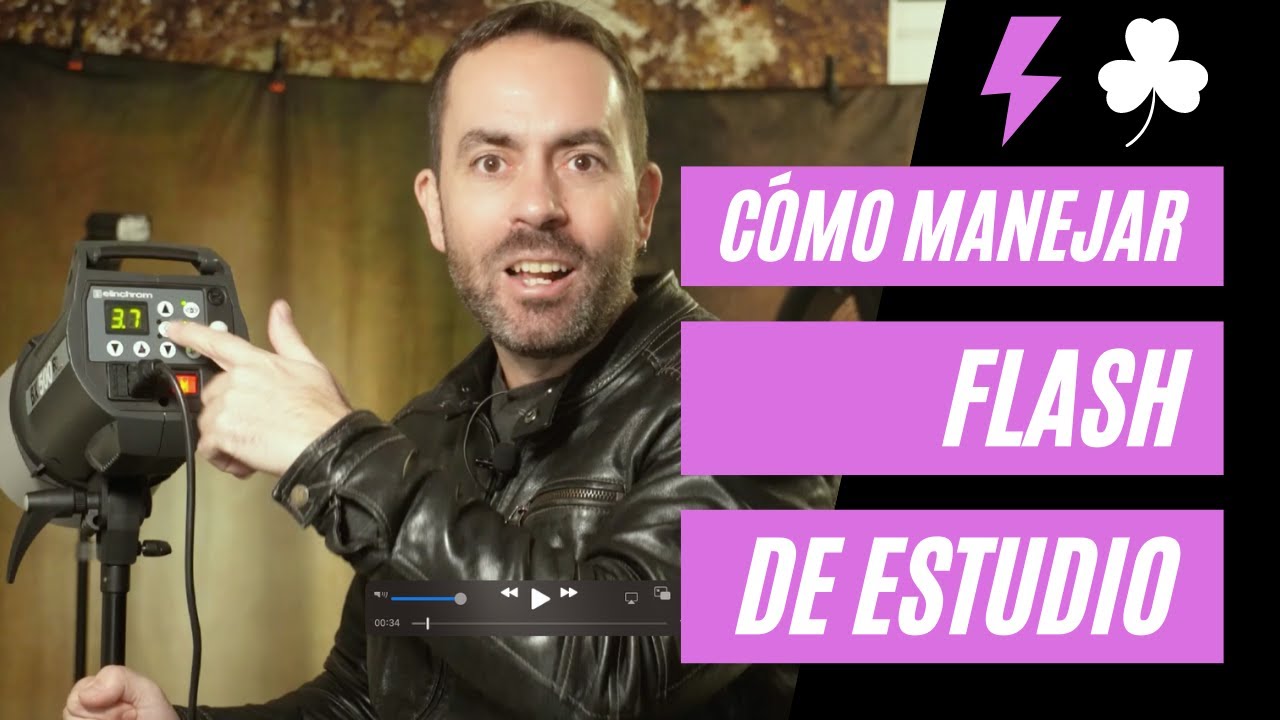 ☘Cómo manejar un FLASH DE ESTUDIO