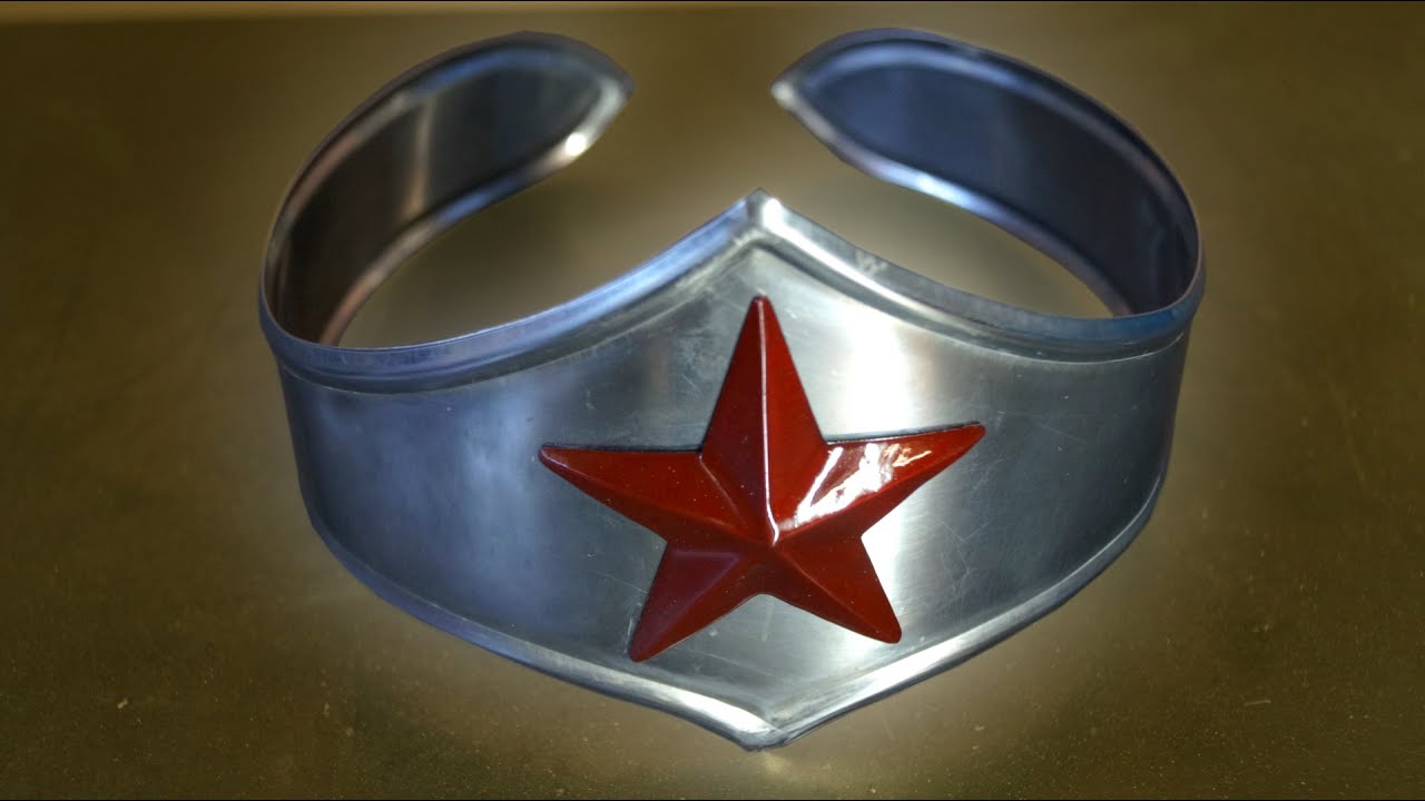 making a metal wonder woman tiara