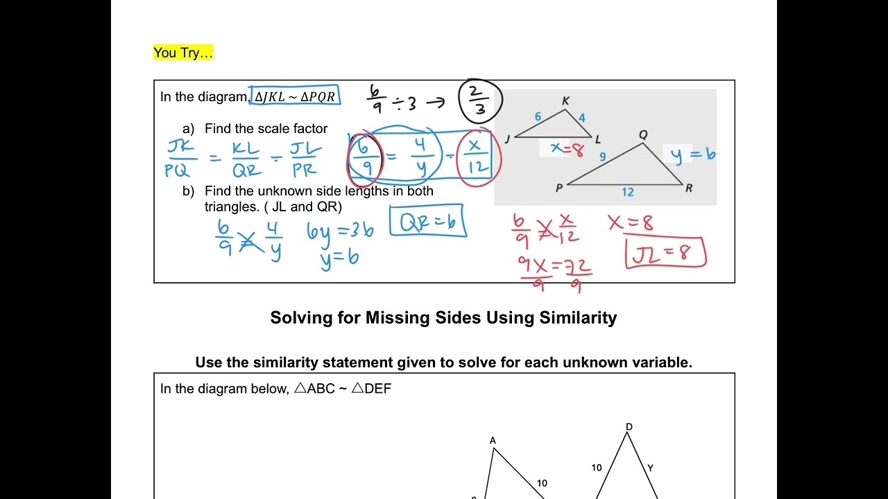 Unit 4 Day 2: Similar Figures