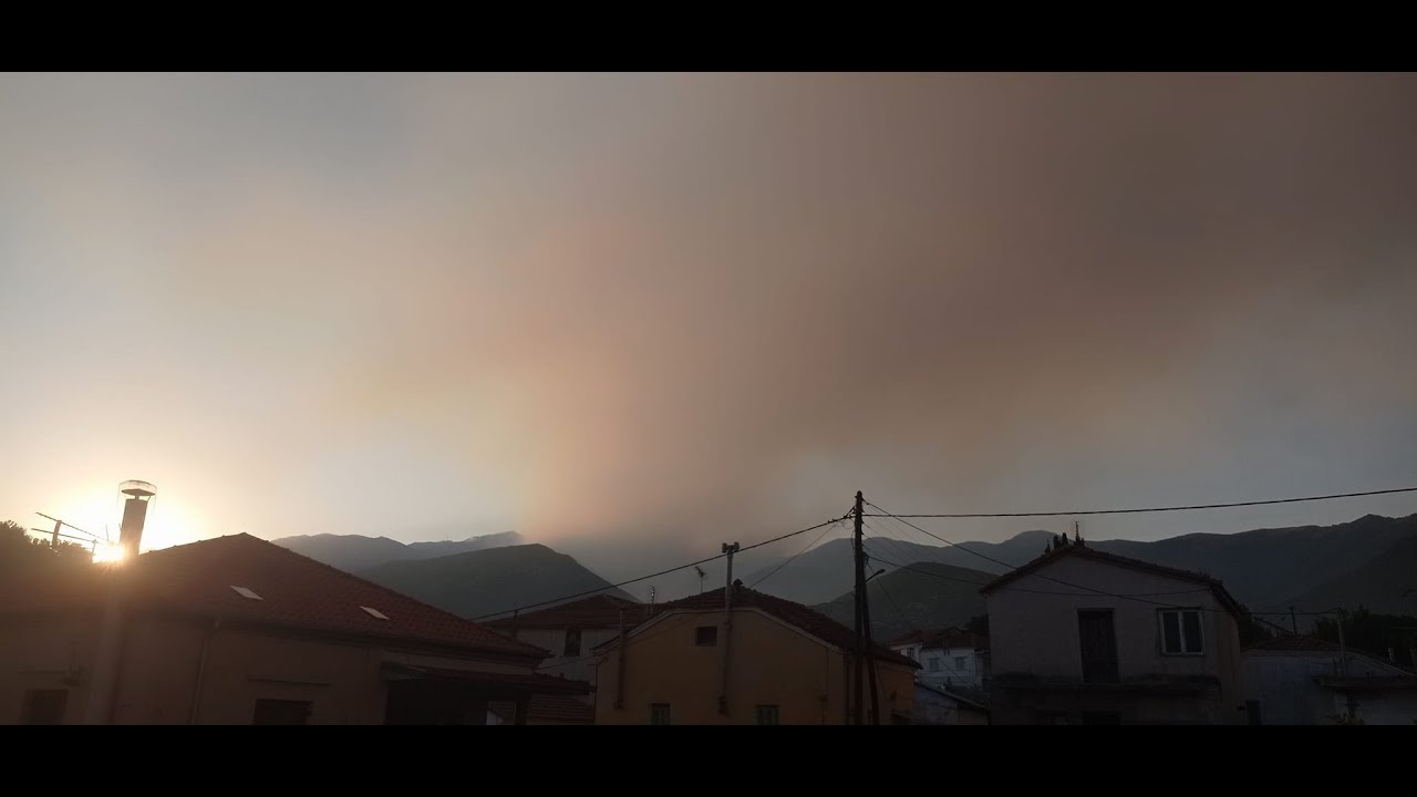 Μαίνεται η φωτιά στο όρος Παγγαίο  | Δηλώσεις Αντιδημαρχου Κωστα Τσάκαλου