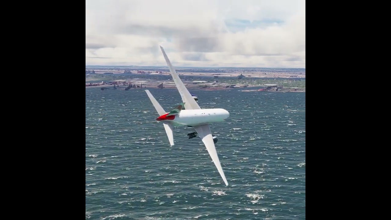 Airplane Emergency Landing at Airport Eps 586