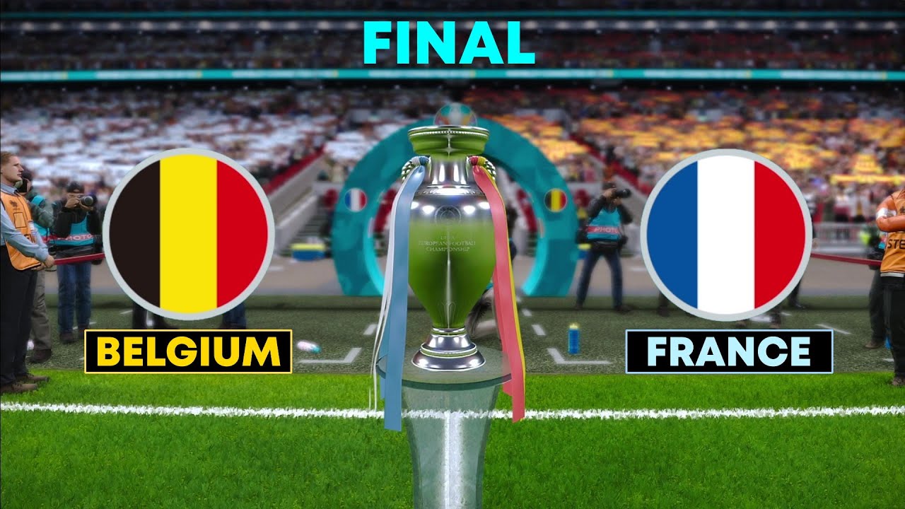 Belgium vs France | UEFA EURO 2020 | Final | PES 2021