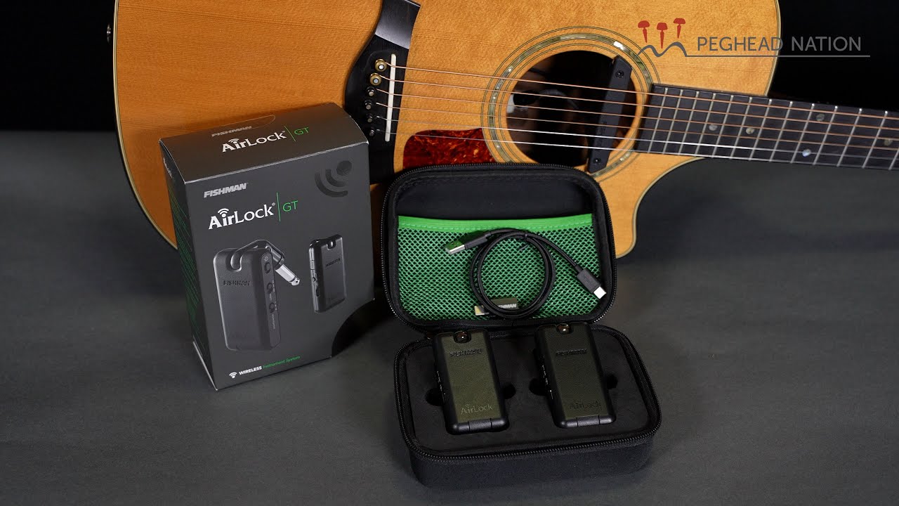Fishman AirLock GT Wireless System Demo from Peghead Nation