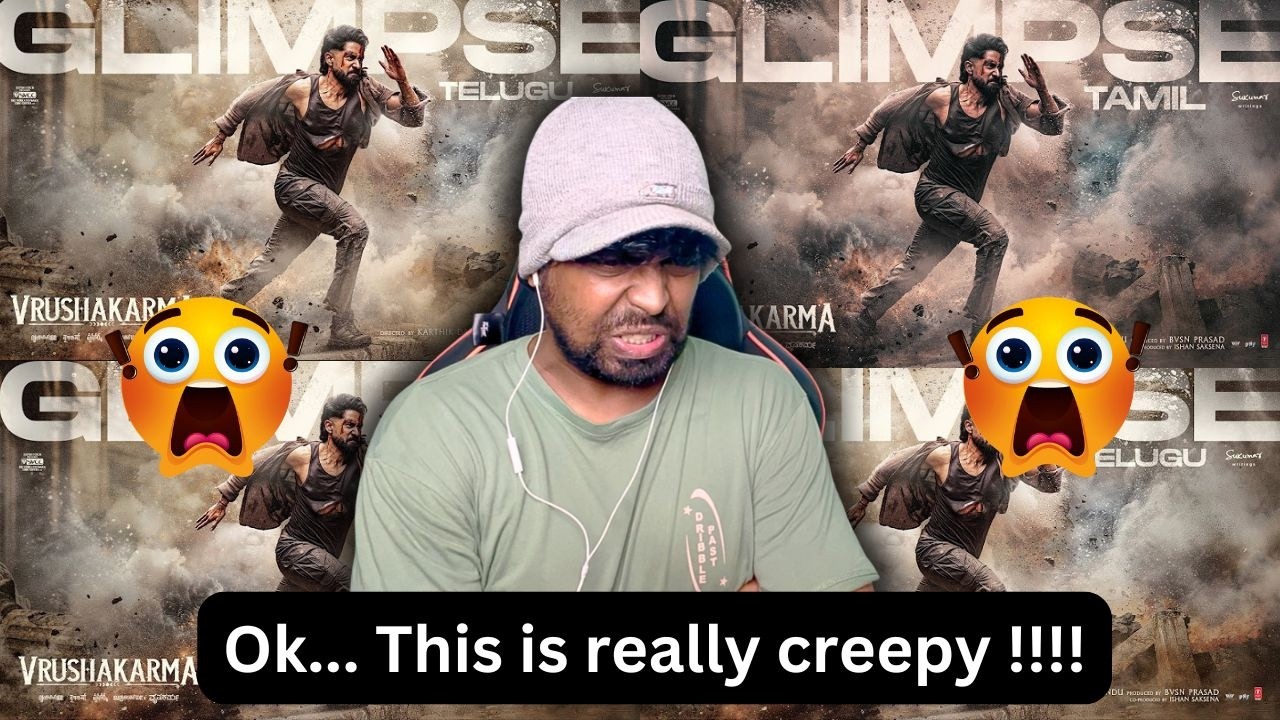 Vrushakarma Glimpse Reaction | #nagachaitanya | Karthik Dandu | #meenakshi | Mr Earphones #